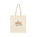 Embrace the Journey Canvas Tote Bag | Bella Strada Studio