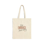 Embrace the Journey Canvas Tote Bag | Bella Strada Studio