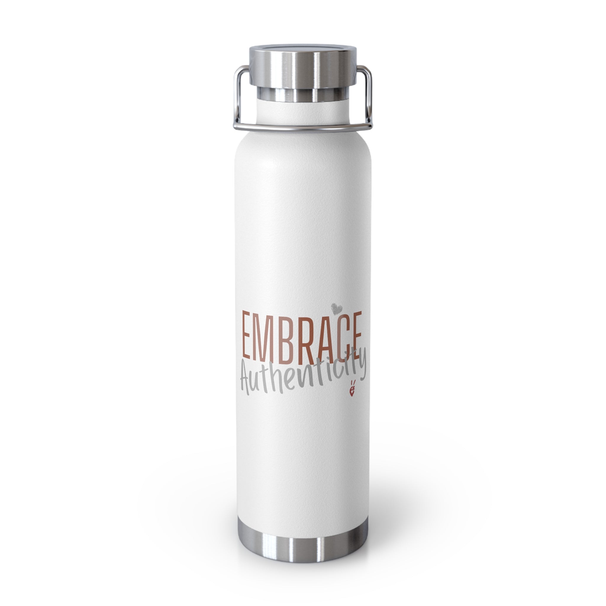 Embrace Authenticity Insulated Copper Water Bottle | Bella Strada Studio
