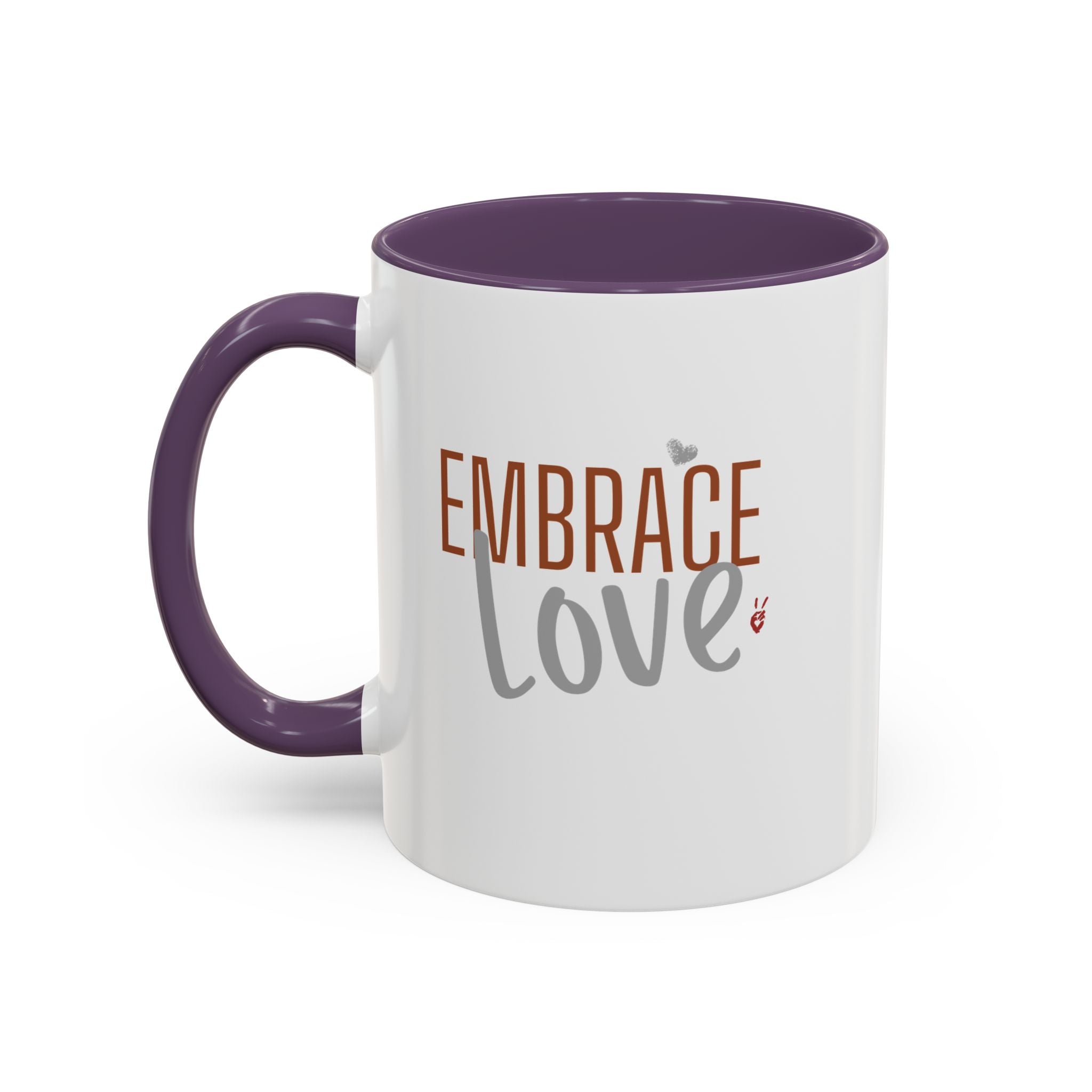 Embrace Love Inspirational Coffee Mug | Bella Strada Studio
