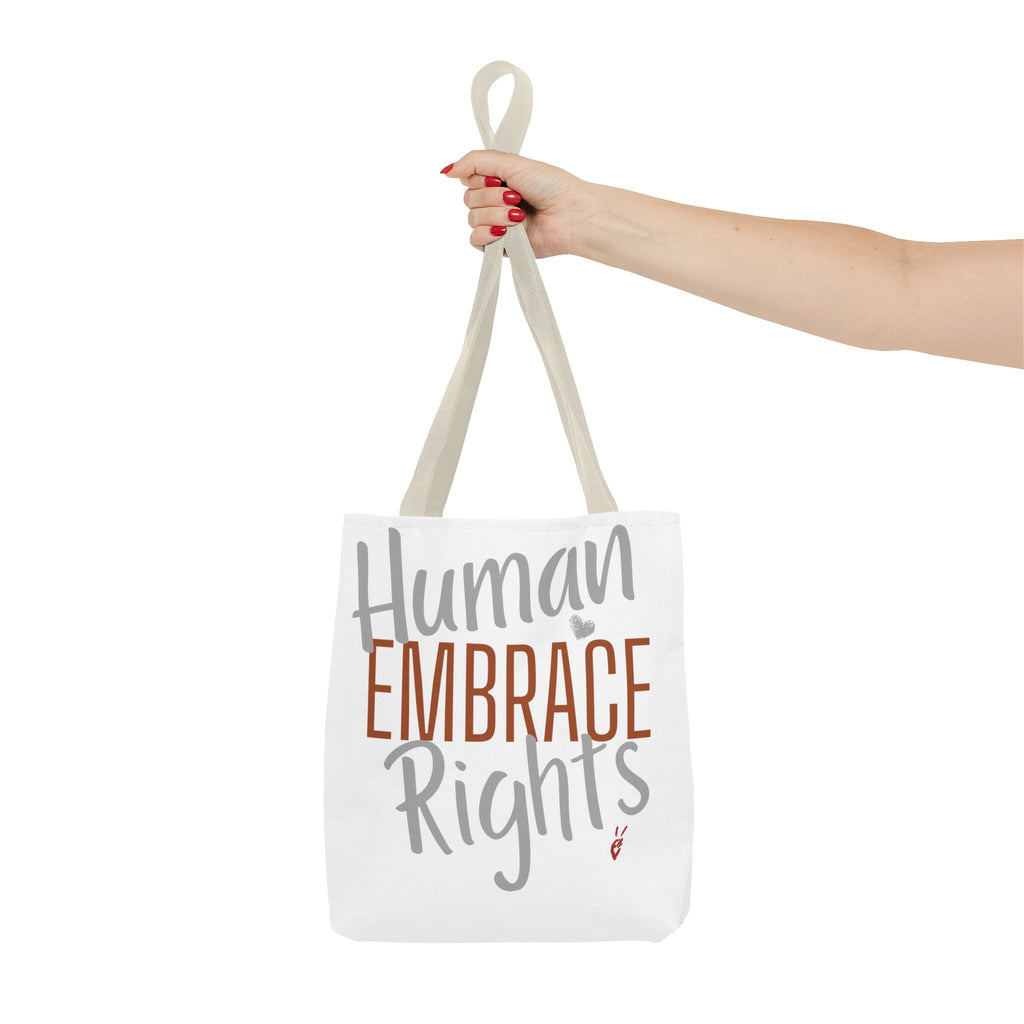 Embrace Human Rights Tote Bag | Bella Strada Studio