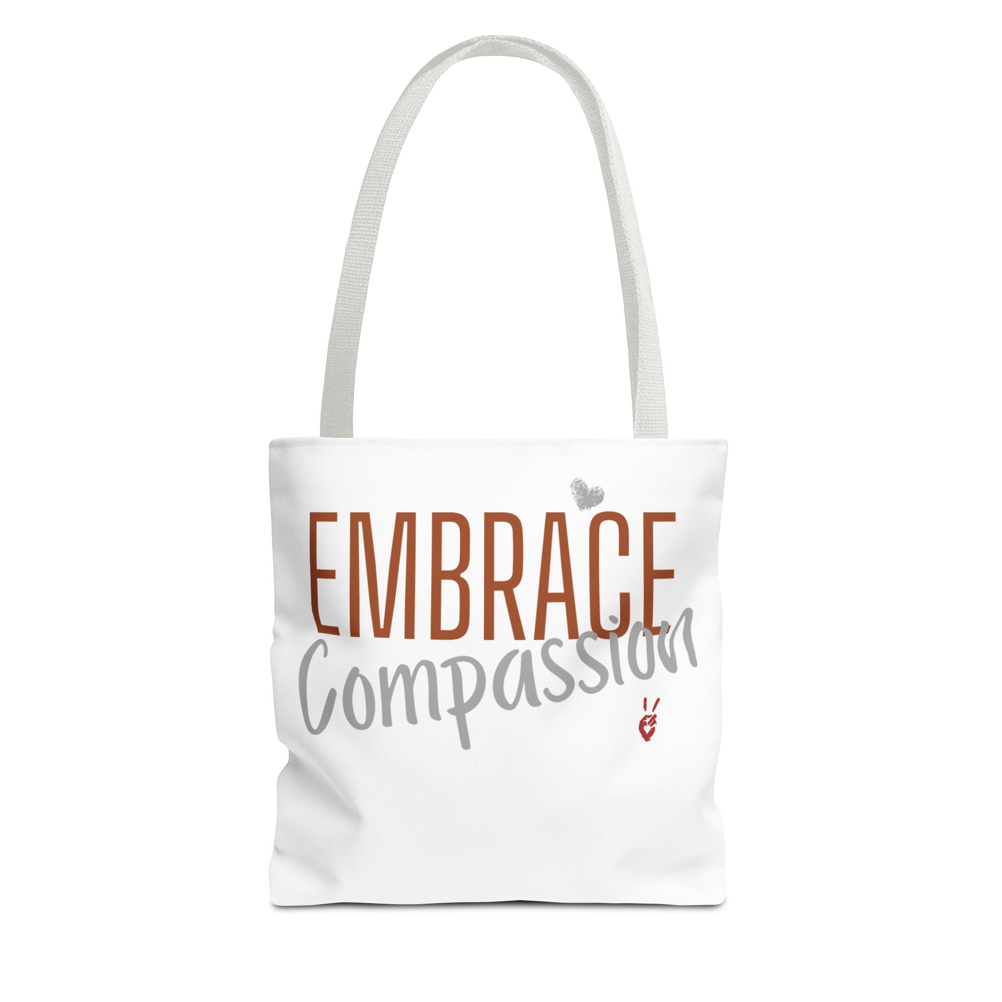 Embrace Compassion Tote Bag | Bella Strada Studio