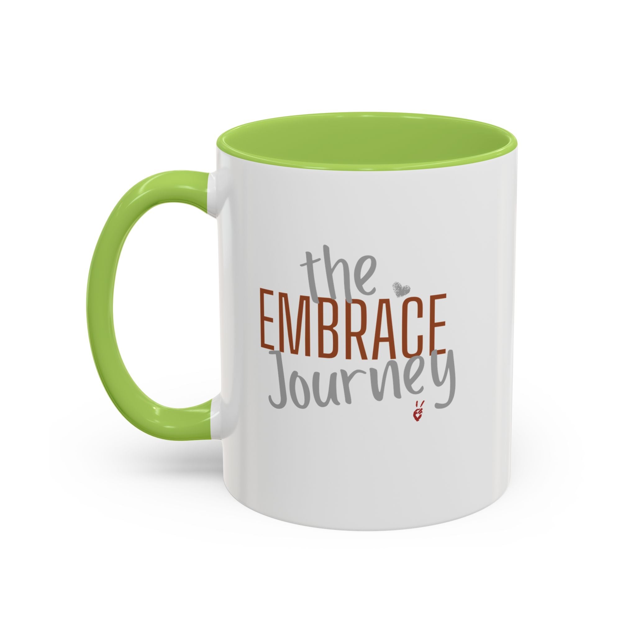 Embrace the Journey Inspirational Coffee Mug | Bella Strada Studio