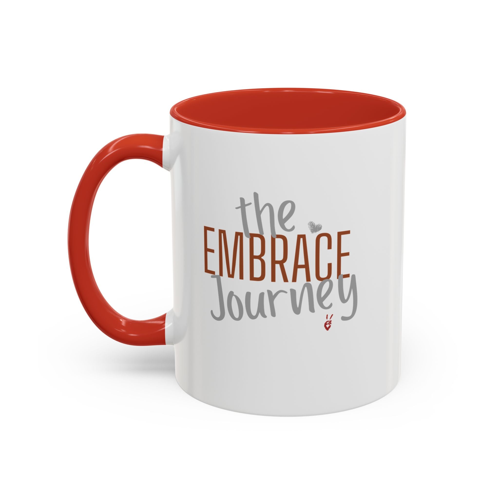Embrace the Journey Inspirational Coffee Mug | Bella Strada Studio