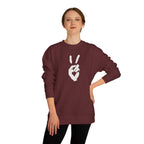 Peace+Love Signature Graphic Crewneck Sweatshirt | Bella Strada Studio