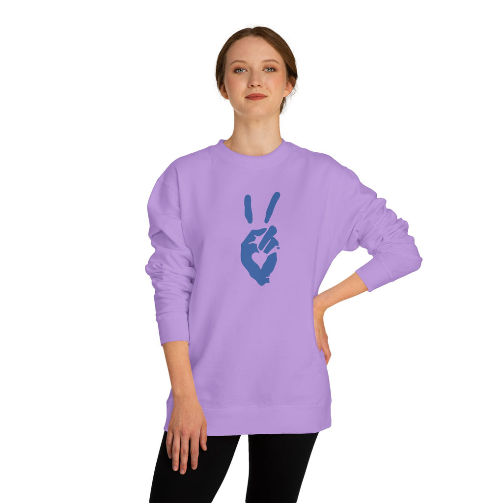 Peace+Love Signature Graphic Crewneck Sweatshirt | Bella Strada Studio