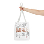 Embrace Gender Equality Tote Bag | Bella Strada Studio