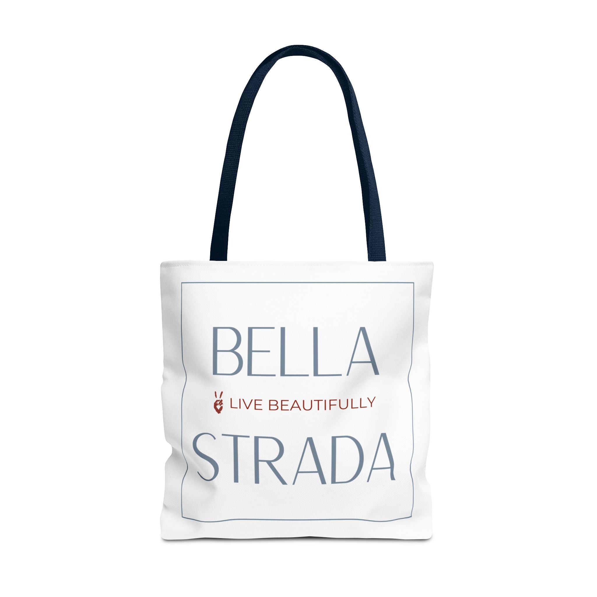 Bella Strada 'Live Beautifully' Signature Tote Bag | Bella Strada Studio