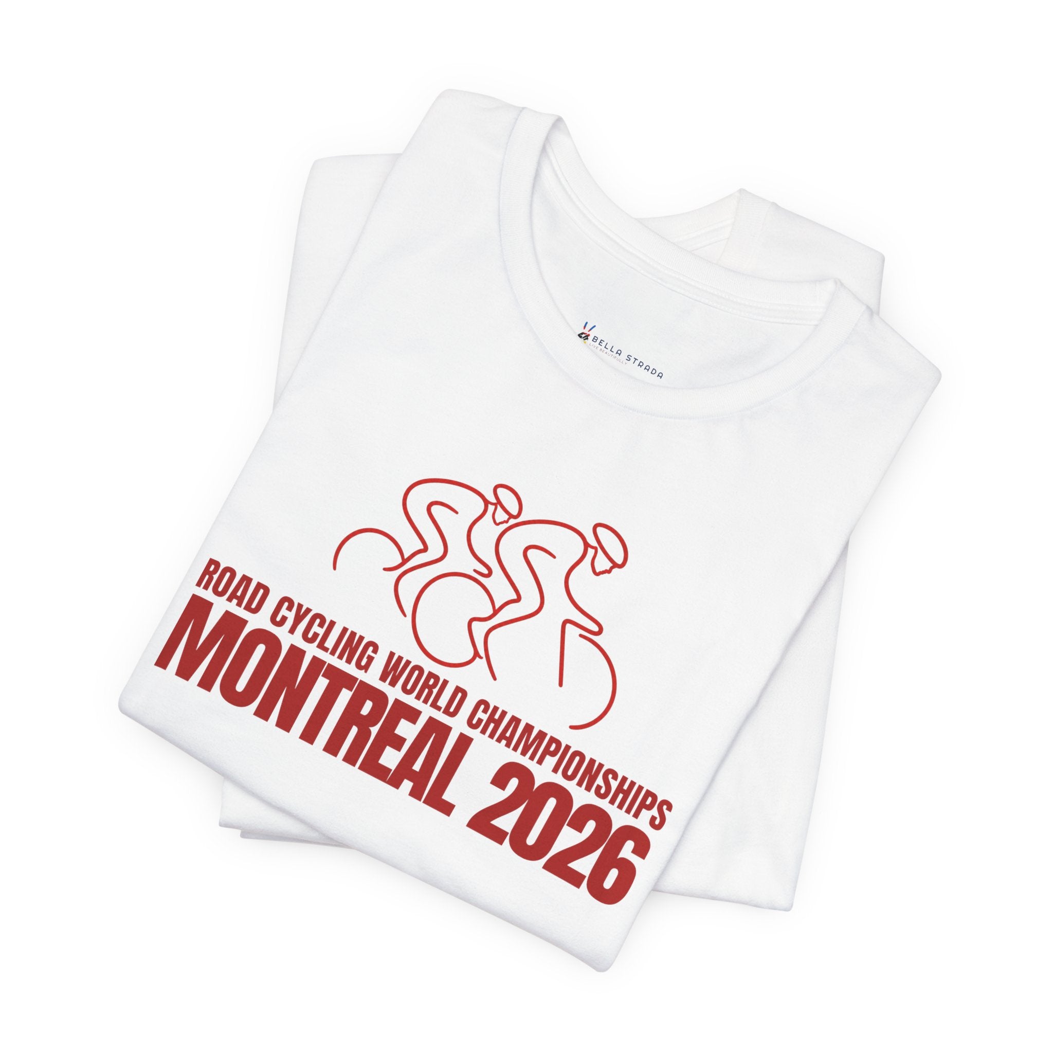 Montreal 2026 Men's Road Cycling Championships T-shirt  | Bella Strada Studio