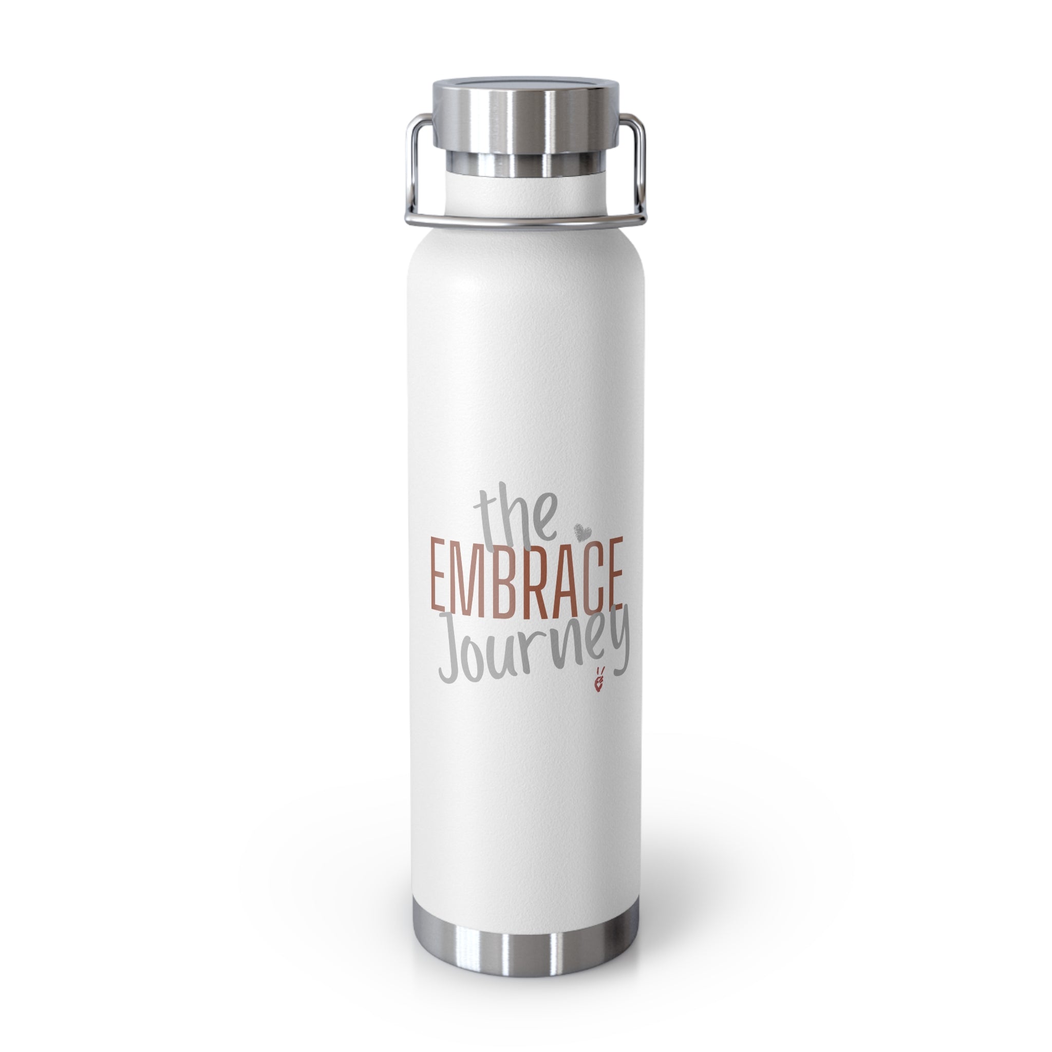 Embrace the Journey Insulated 22oz Copper Water Bottle | Bella Strada Studio