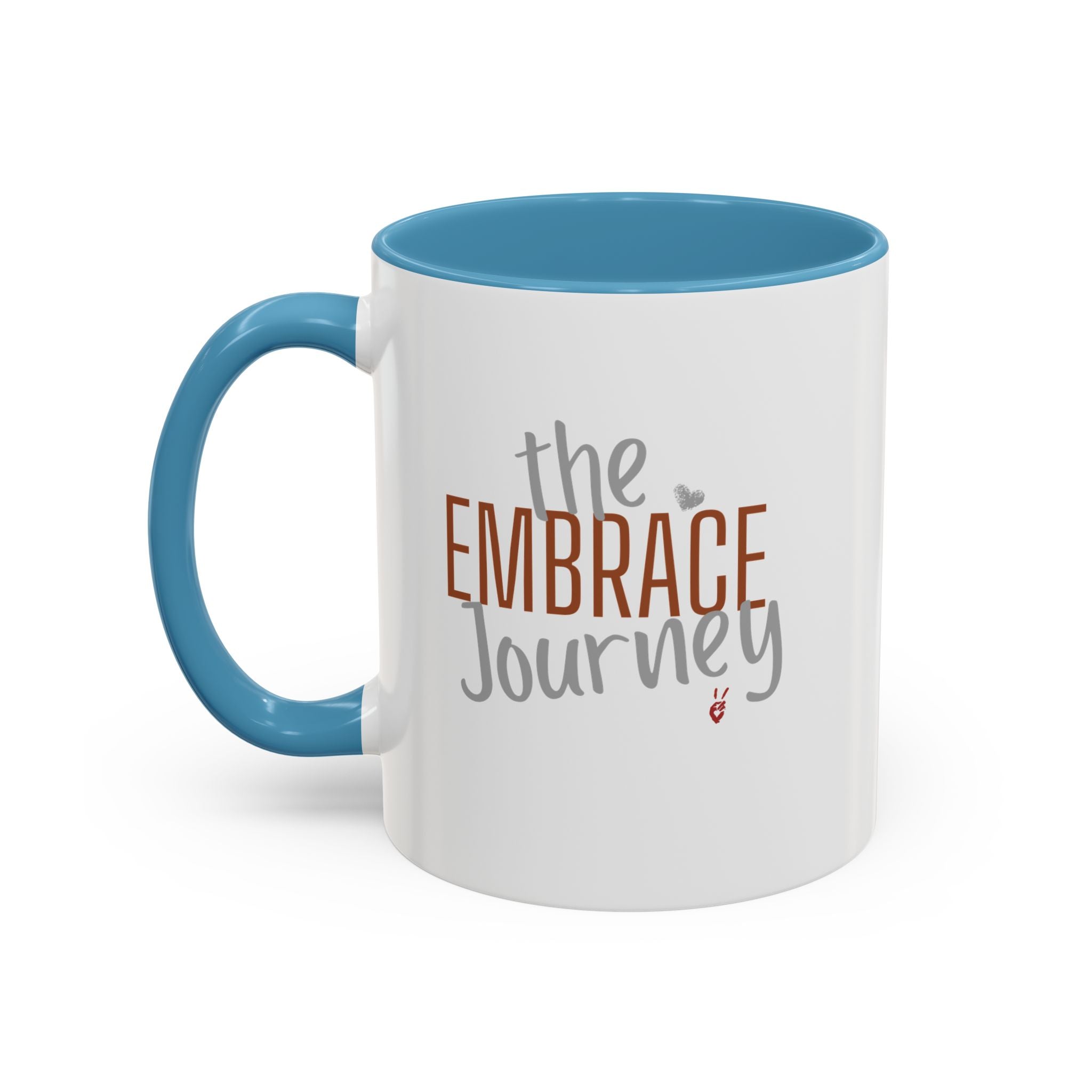 Embrace the Journey Inspirational Coffee Mug | Bella Strada Studio