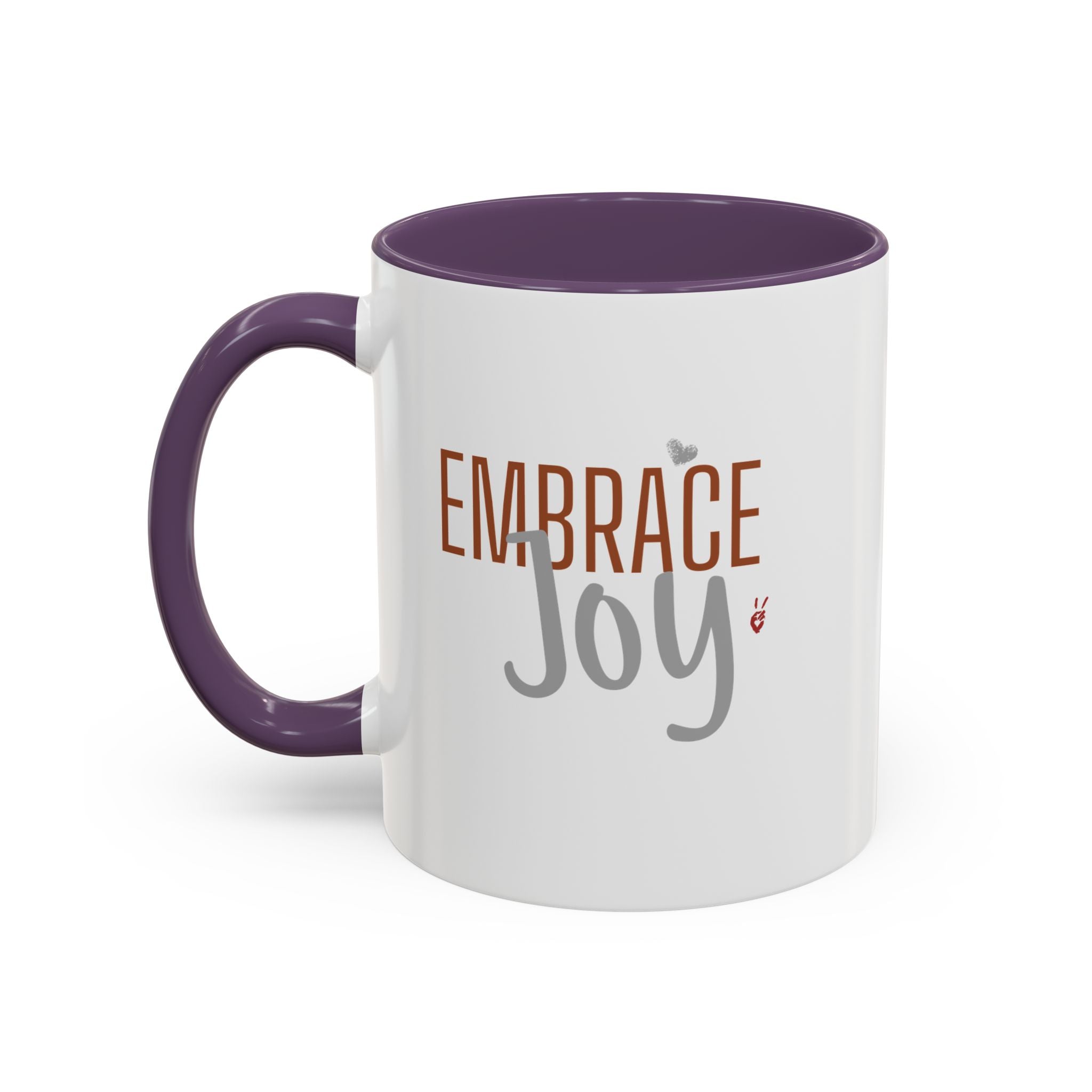 Embrace Joy Inspirational Coffee Mug | Bella Strada Studio