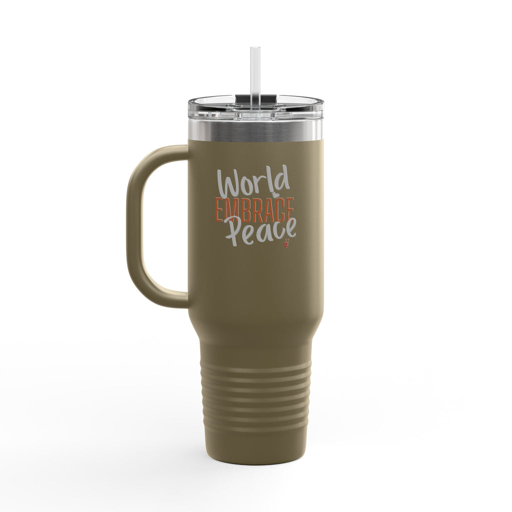 Embrace World Peace Insulated Tumbler | Bella Strada