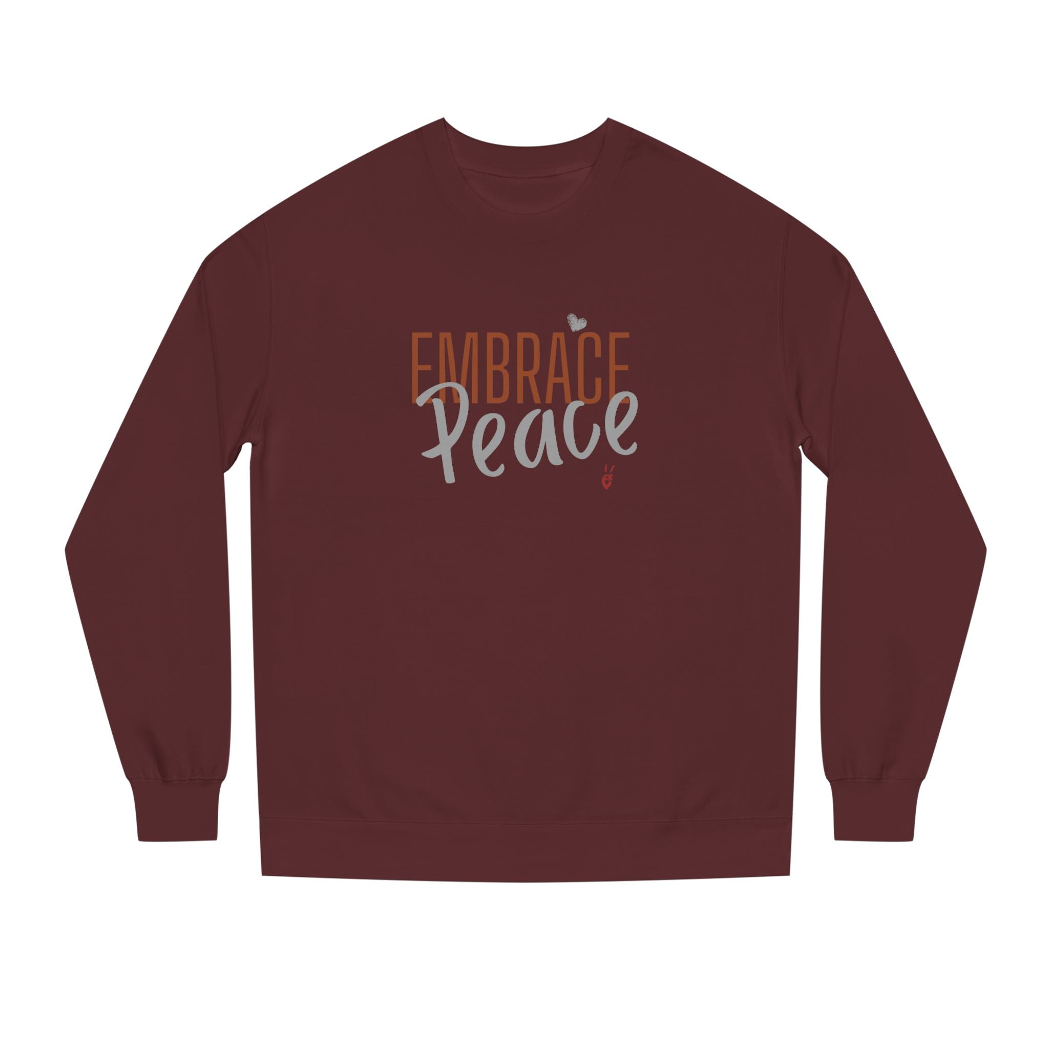 Embrace Peace Crewneck Sweatshirt | Bella Strada Studio