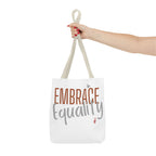 Embrace Equality Tote Bag | Bella Strada Studio