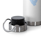 Peace + Love Signature Insulated Copper Vacuum Flask Water Bottle 22oz | Bella Strada Studio