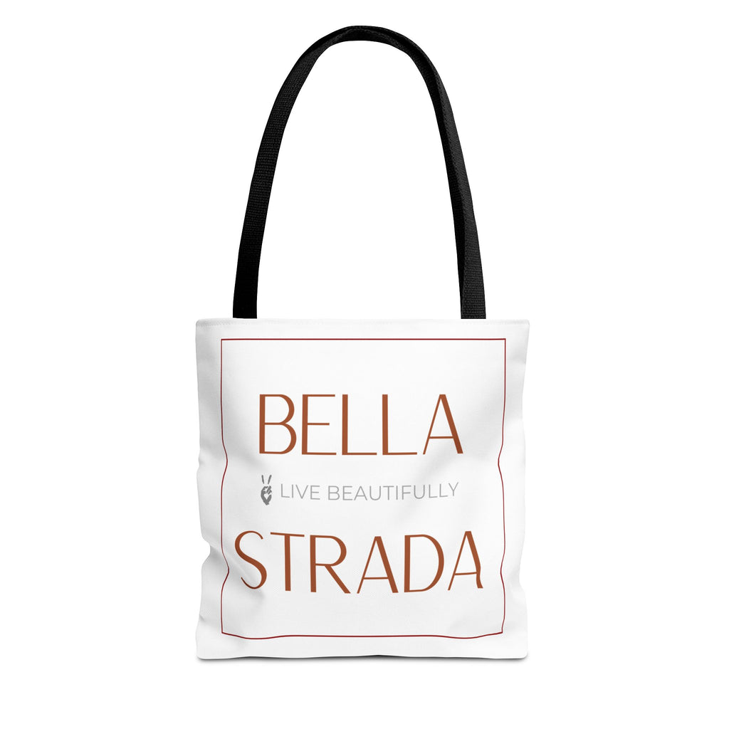 Bella Strada 'Live Beautifully' Signature Tote Bag | Bella Strada Studio